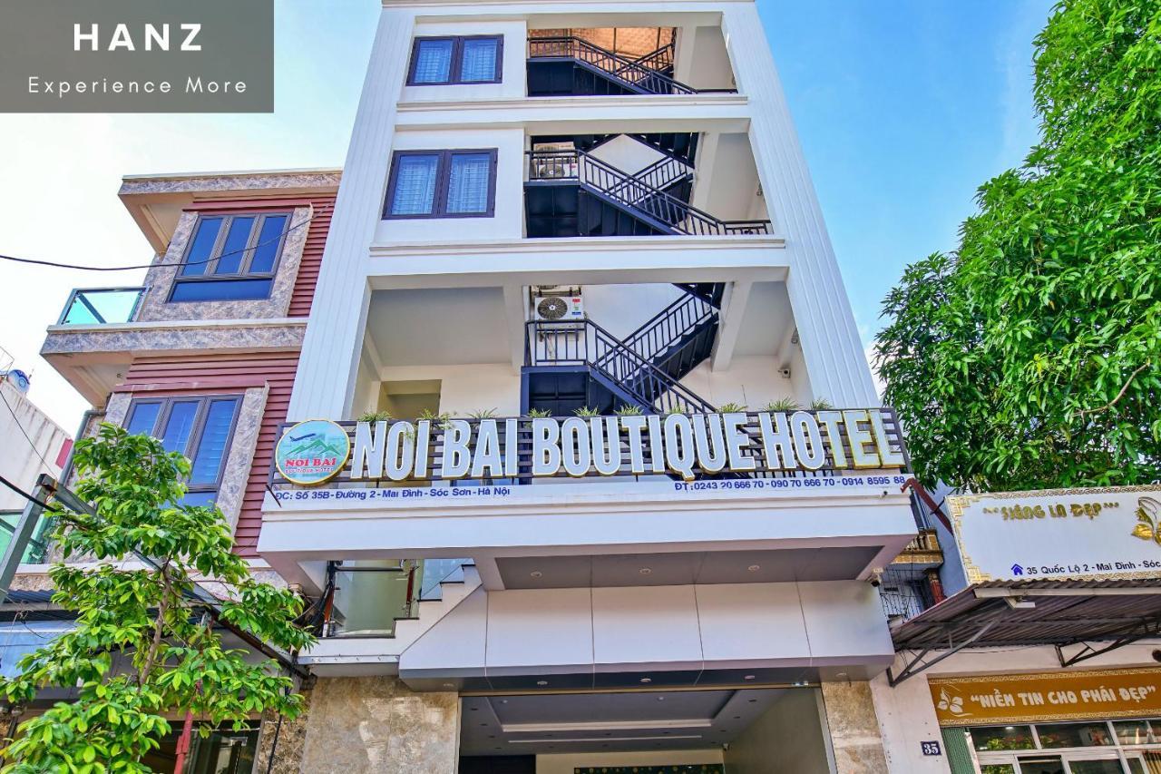Hanz Noi Bai Airport Boutique Hotel Hanoi Exterior foto